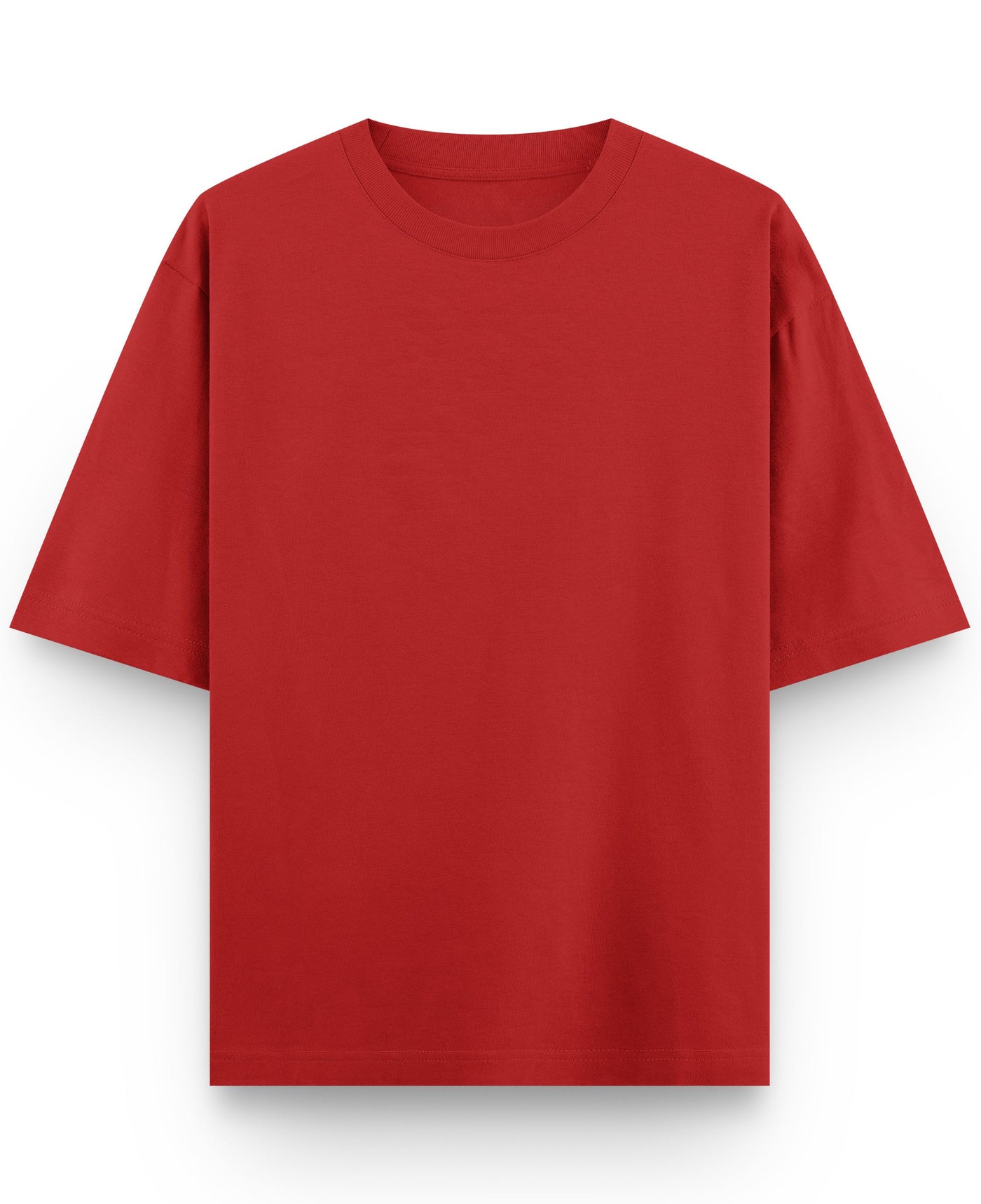 Red Oversized T-shirt Front Design